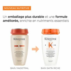 Bain Satin Riche Nutritive Kérastase 250ml -Soins Personnels Boutique 3474637154943 6 03357.1684847833