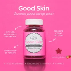 Gummies Vegan Good Skin Vitamines Boost Lashilé X60 -Soins Personnels Boutique Good Skin Lashile 72904.1684846902