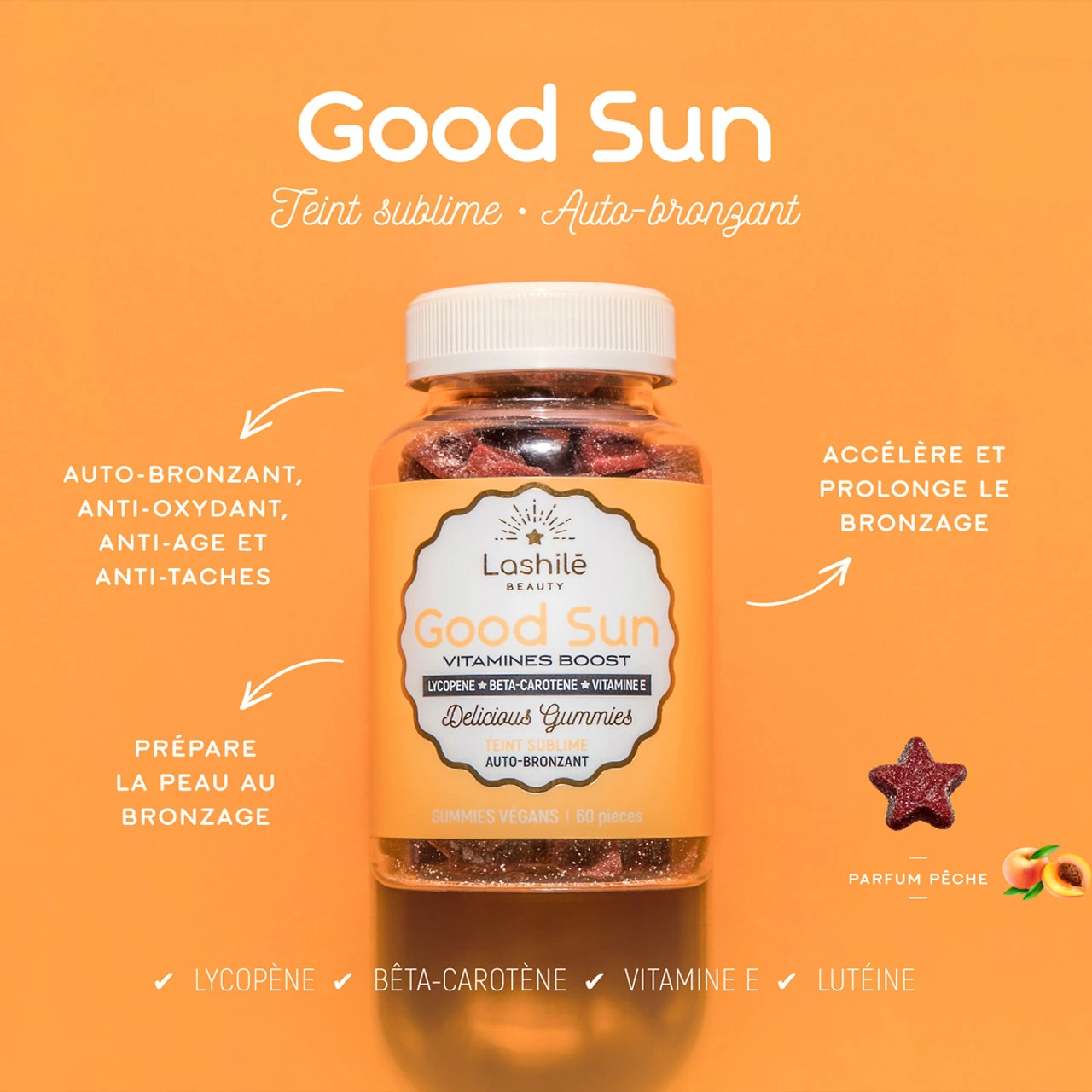 Gummies Vegan Good Sun Lashilé X60 4 Gummies Vegan Good Sun Lashilé X60 – Image 4