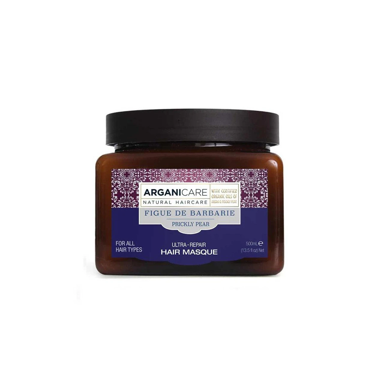 Masque Prickly Pear Figue De Barbarie Arganicare 500ml 2 Masque Prickly Pear Figue De Barbarie Arganicare 500ml – Image 2