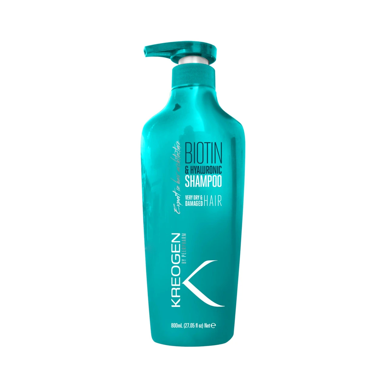 Shampooing Réparateur À La Biotine - Cheveux Très Secs Et Abîmés Kreogen 800ml 1 Shampooing Réparateur À La Biotine - Cheveux Très Secs Et Abîmés Kreogen 800ml
