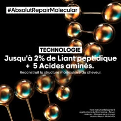 Shampooing Absolut Repair Molecular L'Oréal Professionnel 500 Ml -Soins Personnels Boutique b7a7ac30 a3e2 4f9c 8d7a f25dbb3a2551 79105.1694081531.1280.1280 72780.1694081968