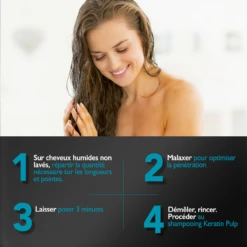 Soin Avant-Lavage Keratin Pulp Essentiel Eugène Perma 200ml -Soins Personnels Boutique keratin pulp conditionner 28819.1684846660