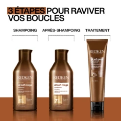 Soin Sans Rinçage Hydratant All Soft Mega Curls Redken 150ml 7 Soin Sans Rinçage Hydratant All Soft Mega Curls Redken 150ml -Soins Personnels Boutique rdk7 routine 03812.1684847326