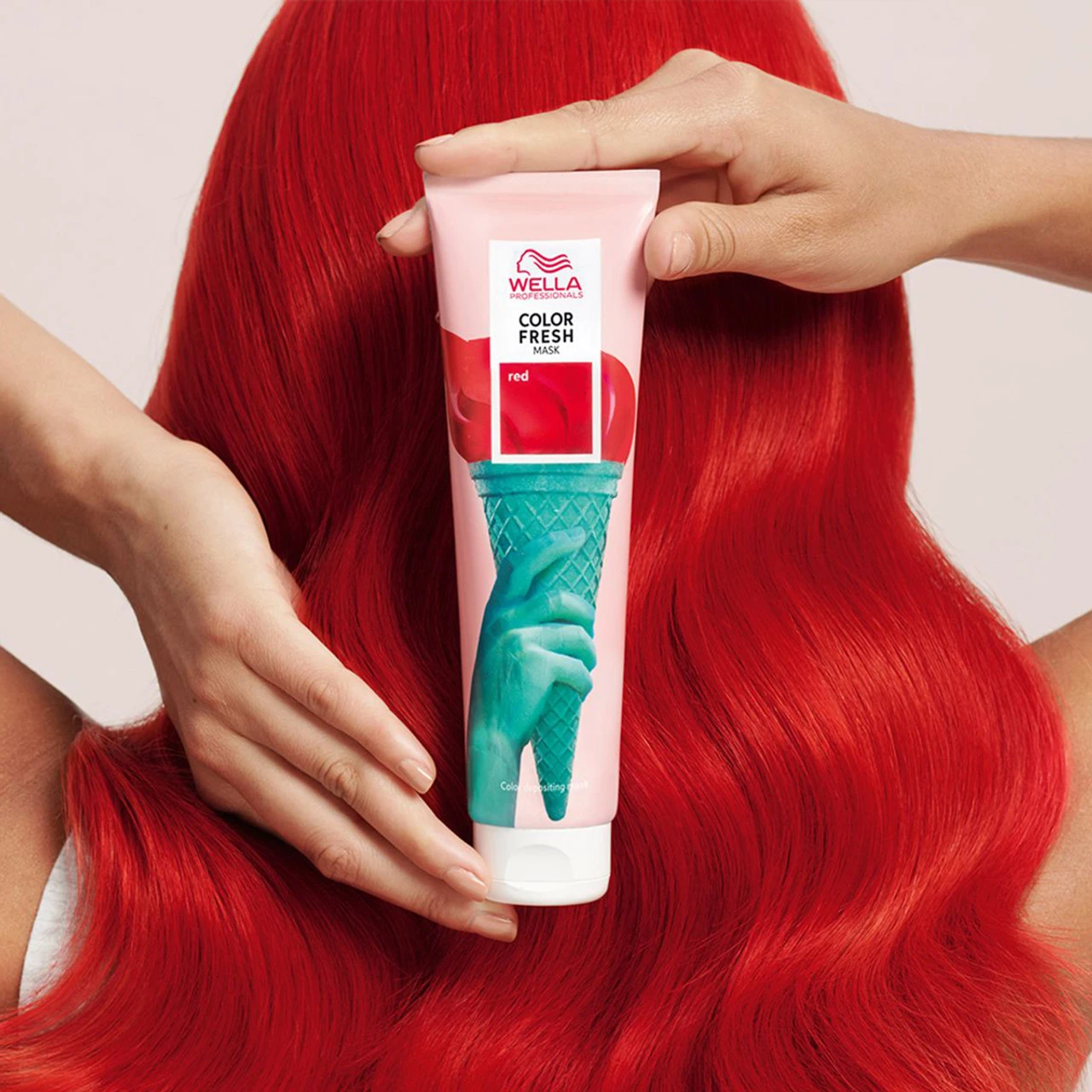 Masque Color Fresh Wella Red 150ml 2 Masque Color Fresh Wella Red 150ml – Image 2